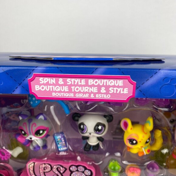 Littlest Pet Shop Spin & Style Boutique Series 4 Gen 7 Playset Pretend Play New - Picture 5 of 6